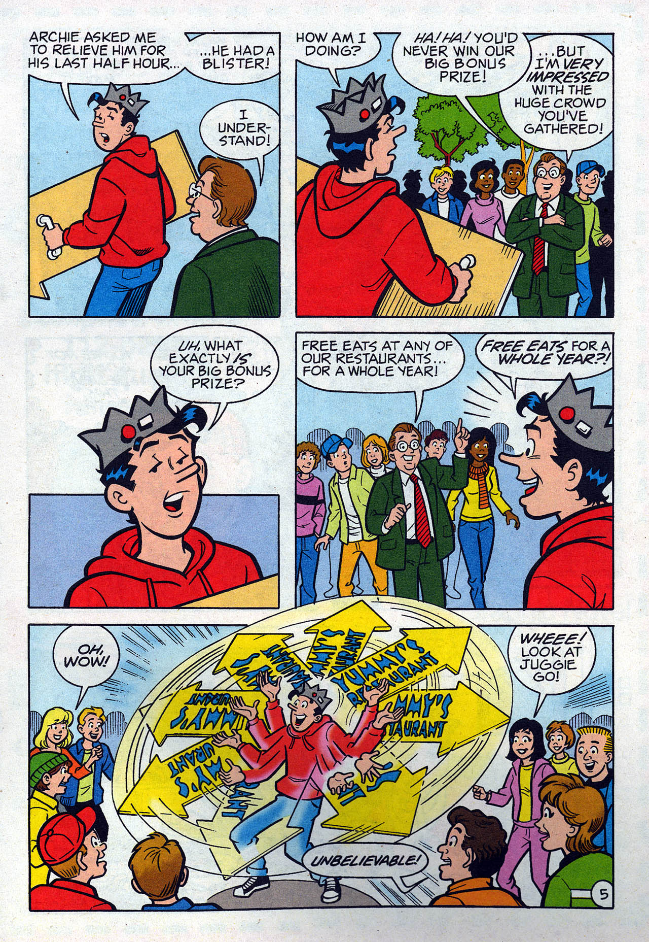 Read online Jughead & Friends Digest Magazine comic -  Issue #24 - 95