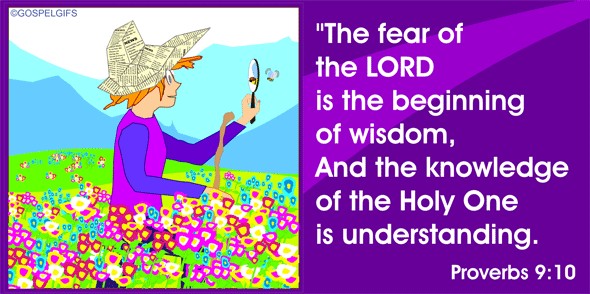 first wisdom is to fear god