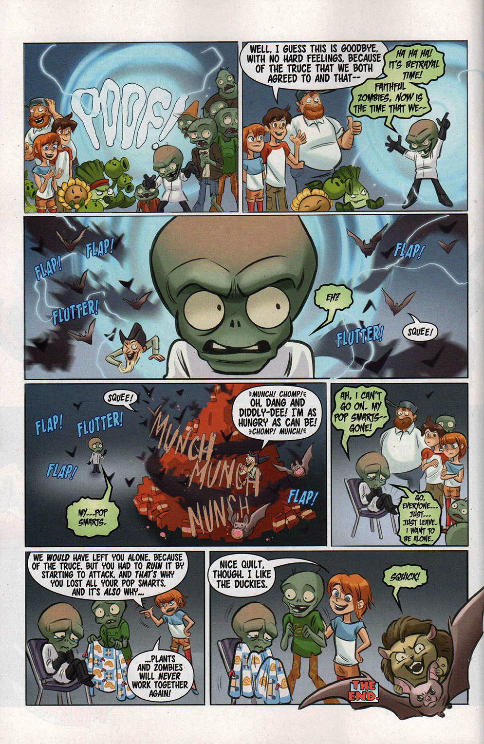 Read online Free Comic Book Day 2017 comic -  Issue # Buffy - Plants vs Zombies - 26