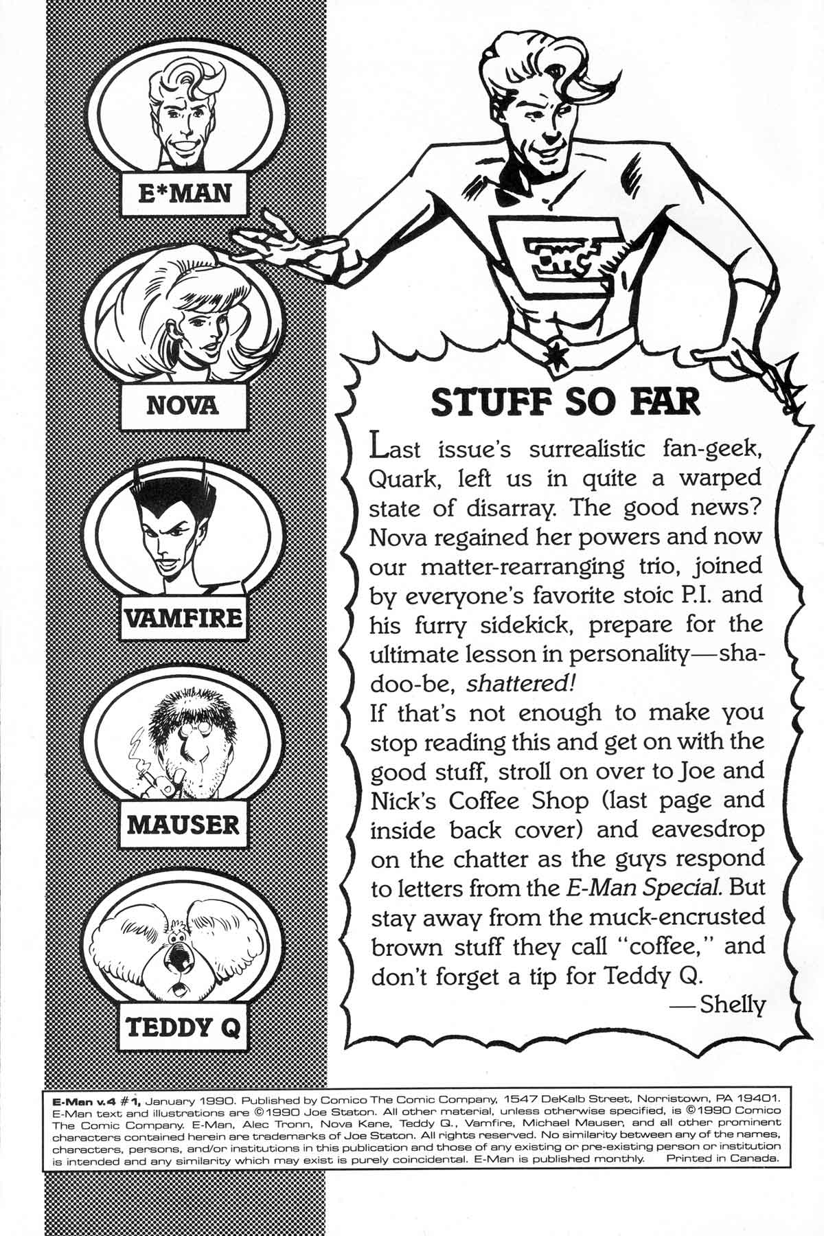 Read online E-Man (1989) comic -  Issue #1 - 3