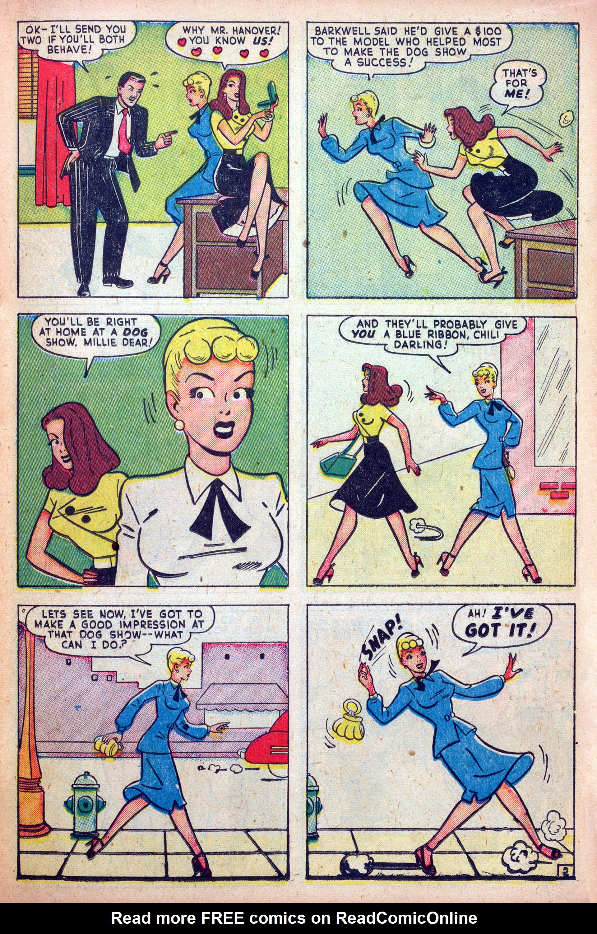 Read online Millie the Model comic -  Issue #17 - 17
