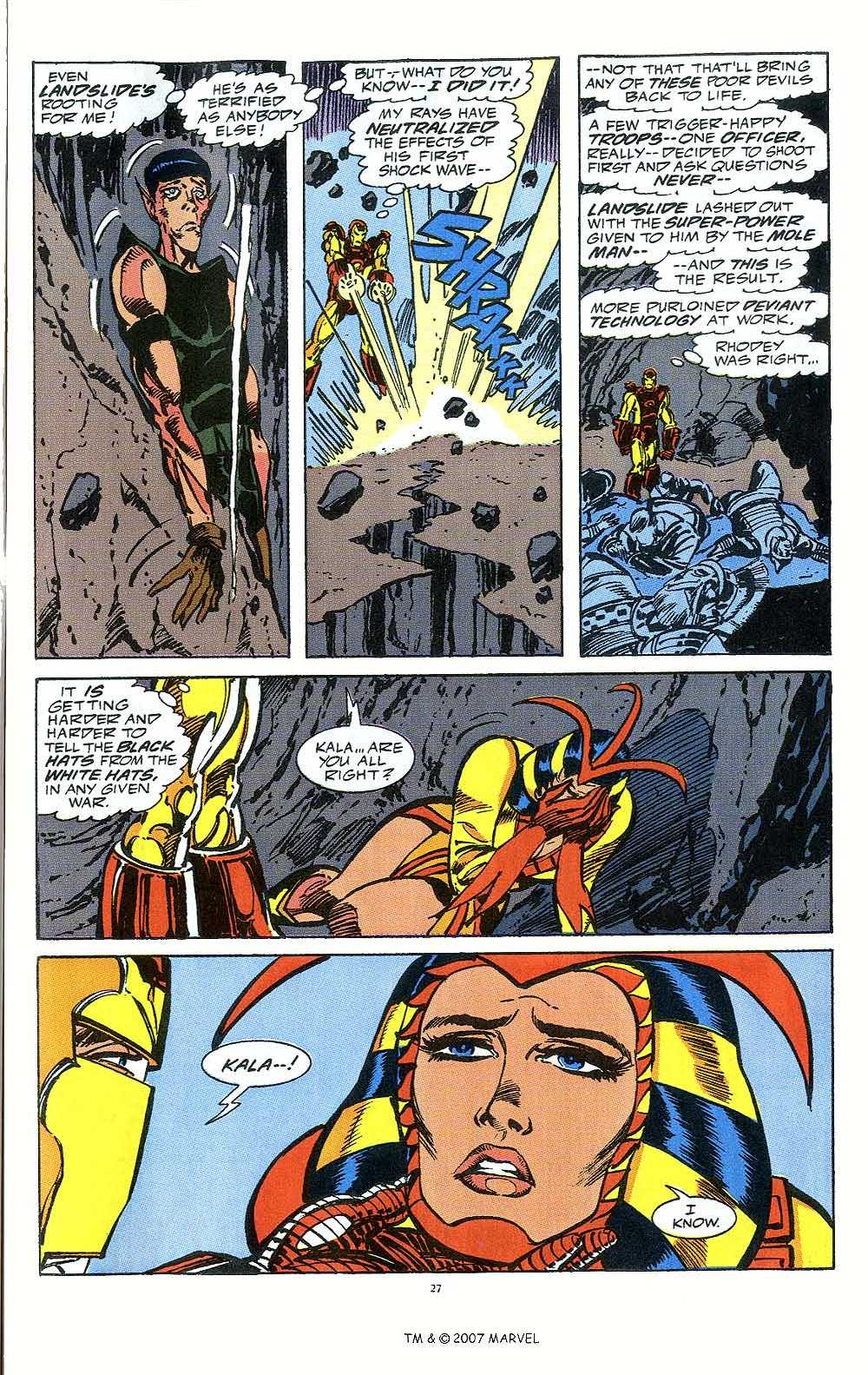 Read online Iron Man Annual comic -  Issue #12 - 29