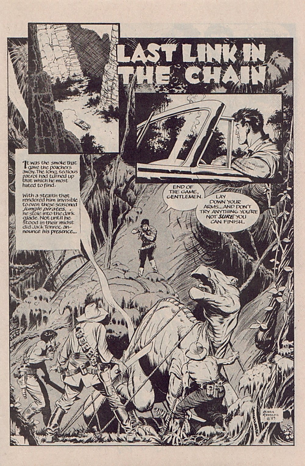 Read online Xenozoic Tales comic -  Issue #9 - 4