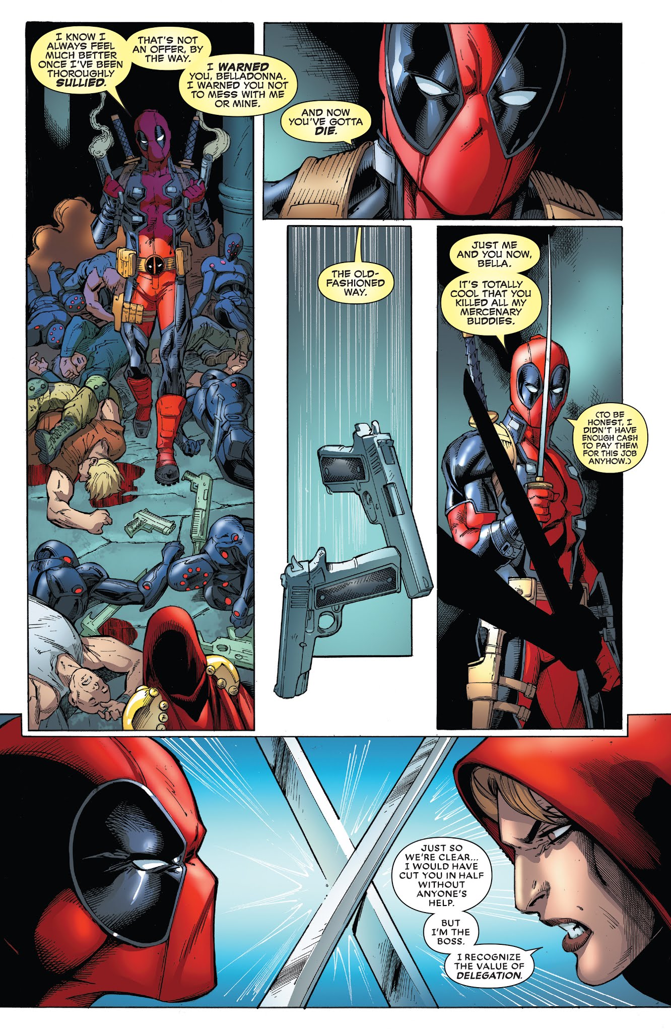 Read online Deadpool: Assassin comic -  Issue #5 - 7