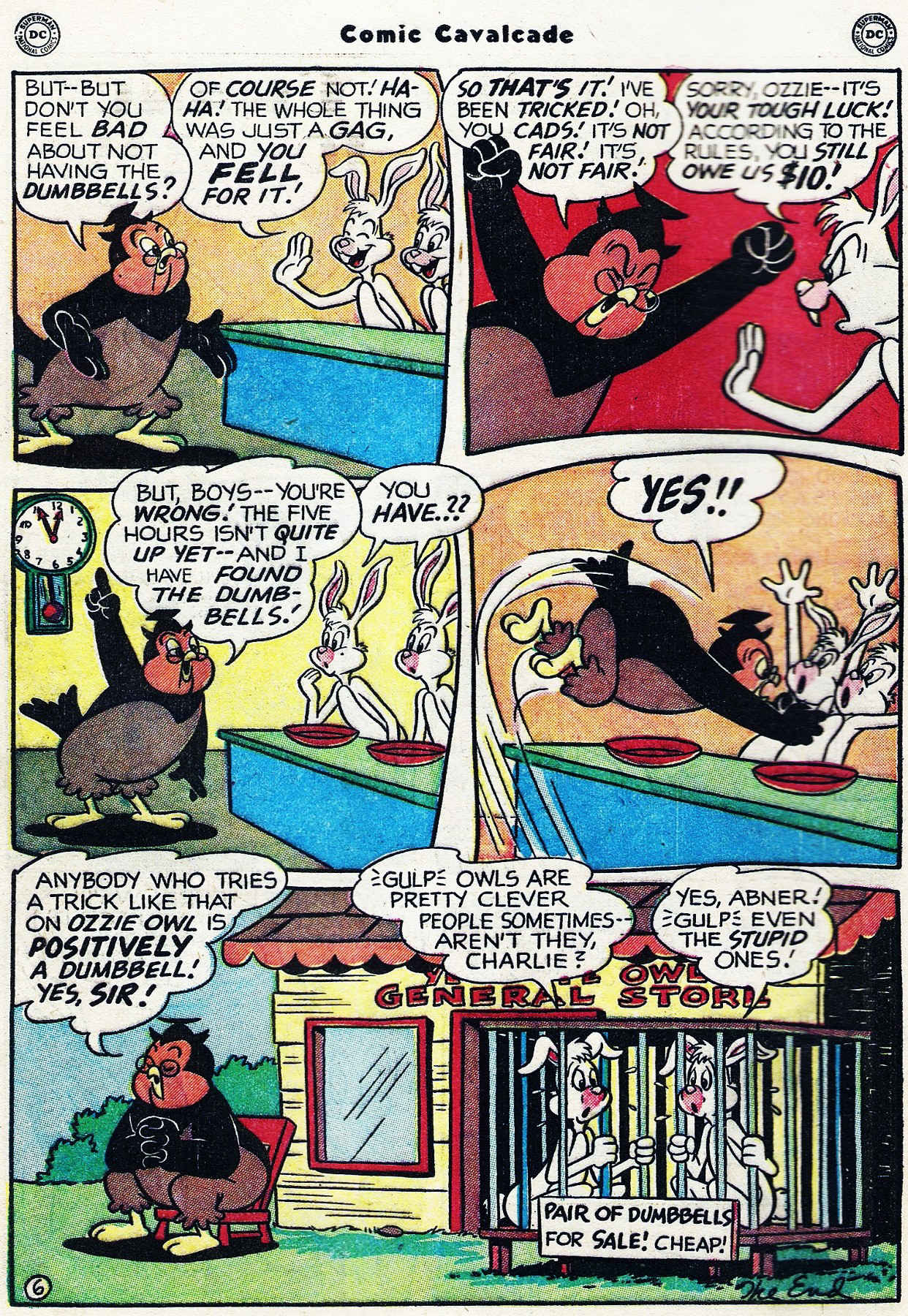 Read online Comic Cavalcade comic -  Issue #37 - 46