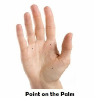 Sign of Point on the Palm