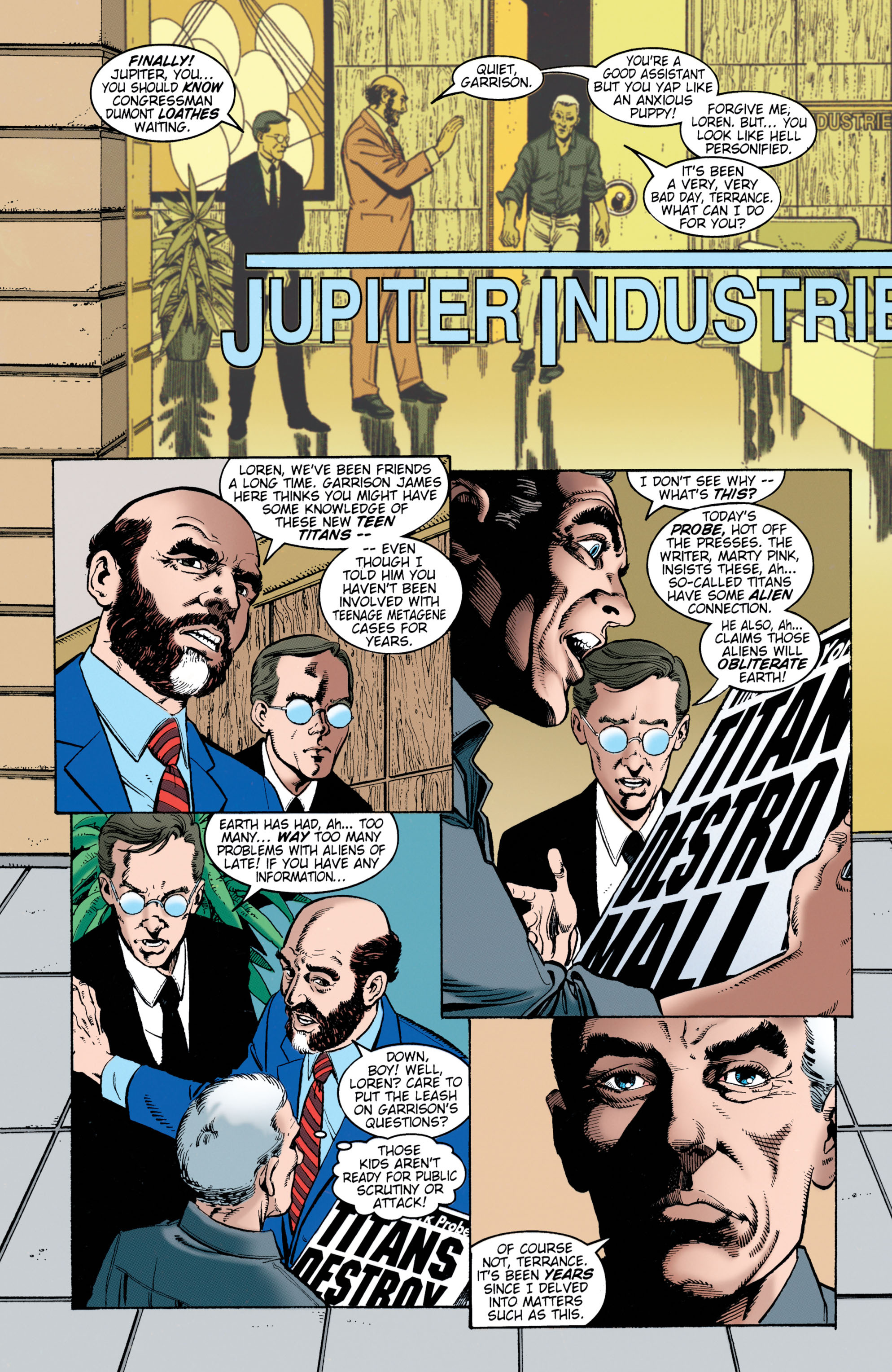 Read online Teen Titans (1996) comic -  Issue #9 - 10