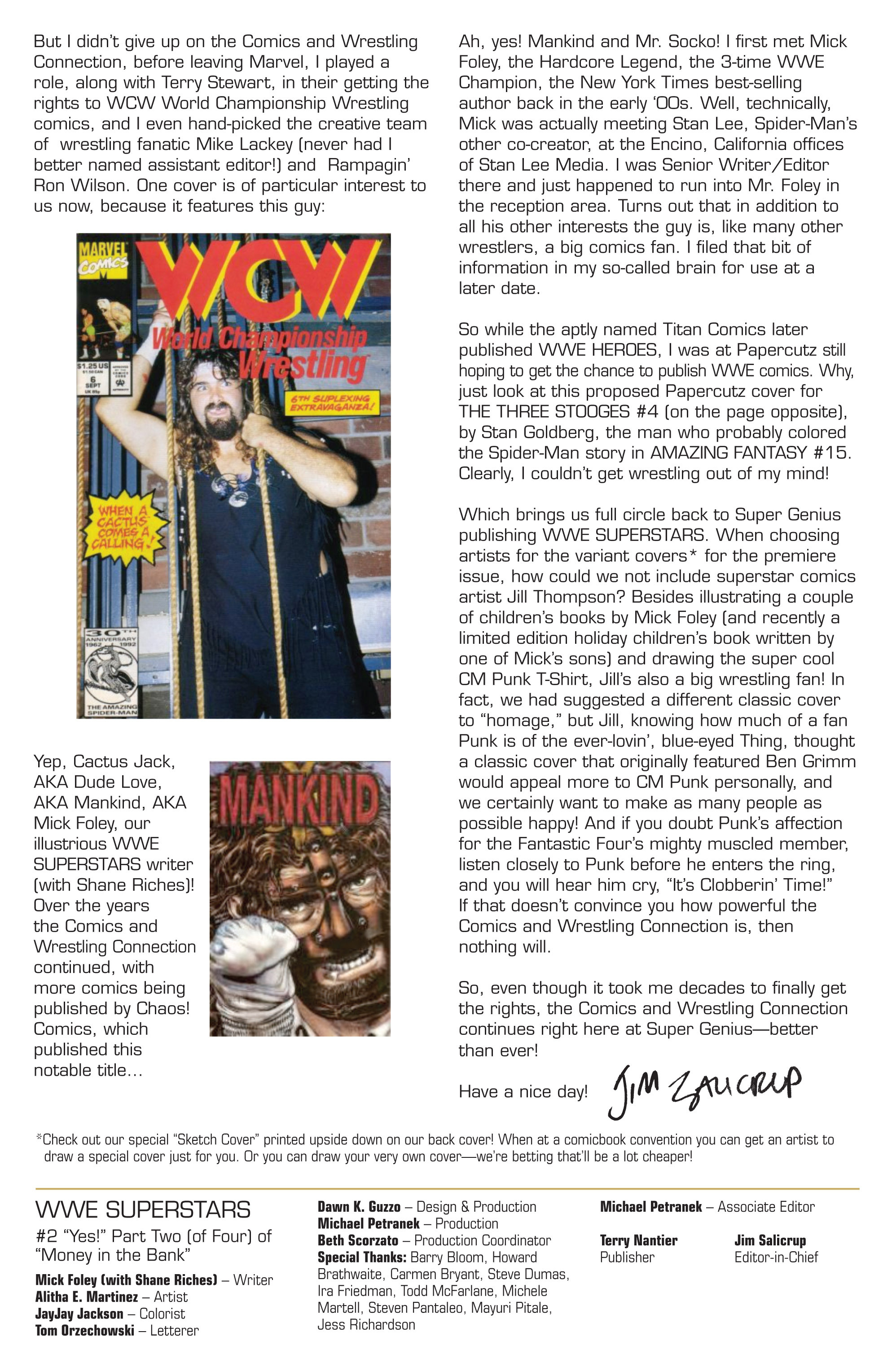 Read online WWE Superstars comic -  Issue #2 - 27