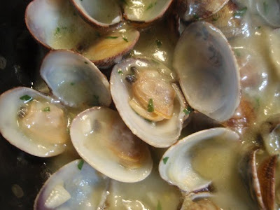 almejas a la marinera