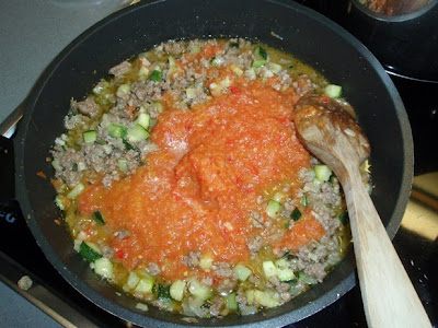 salsa de verduras para espaguetis