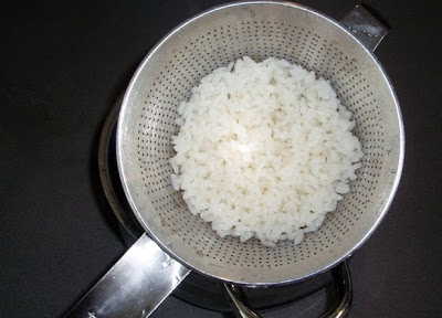 arroz blanco para ensalada