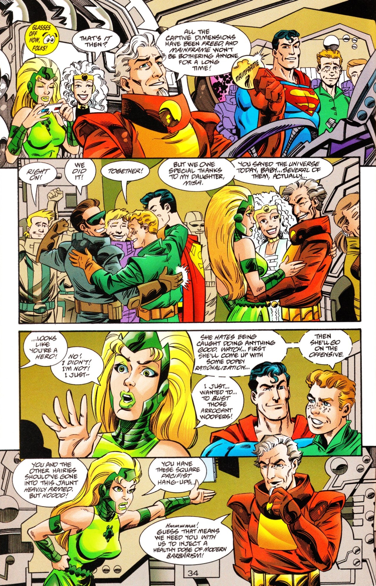 Read online Superman 3-D comic -  Issue # Full - 42