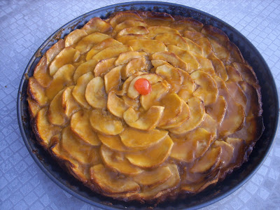 <strong>Tarta fácil</strong> de manzana