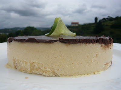 Tarta mousse de lima-limón
