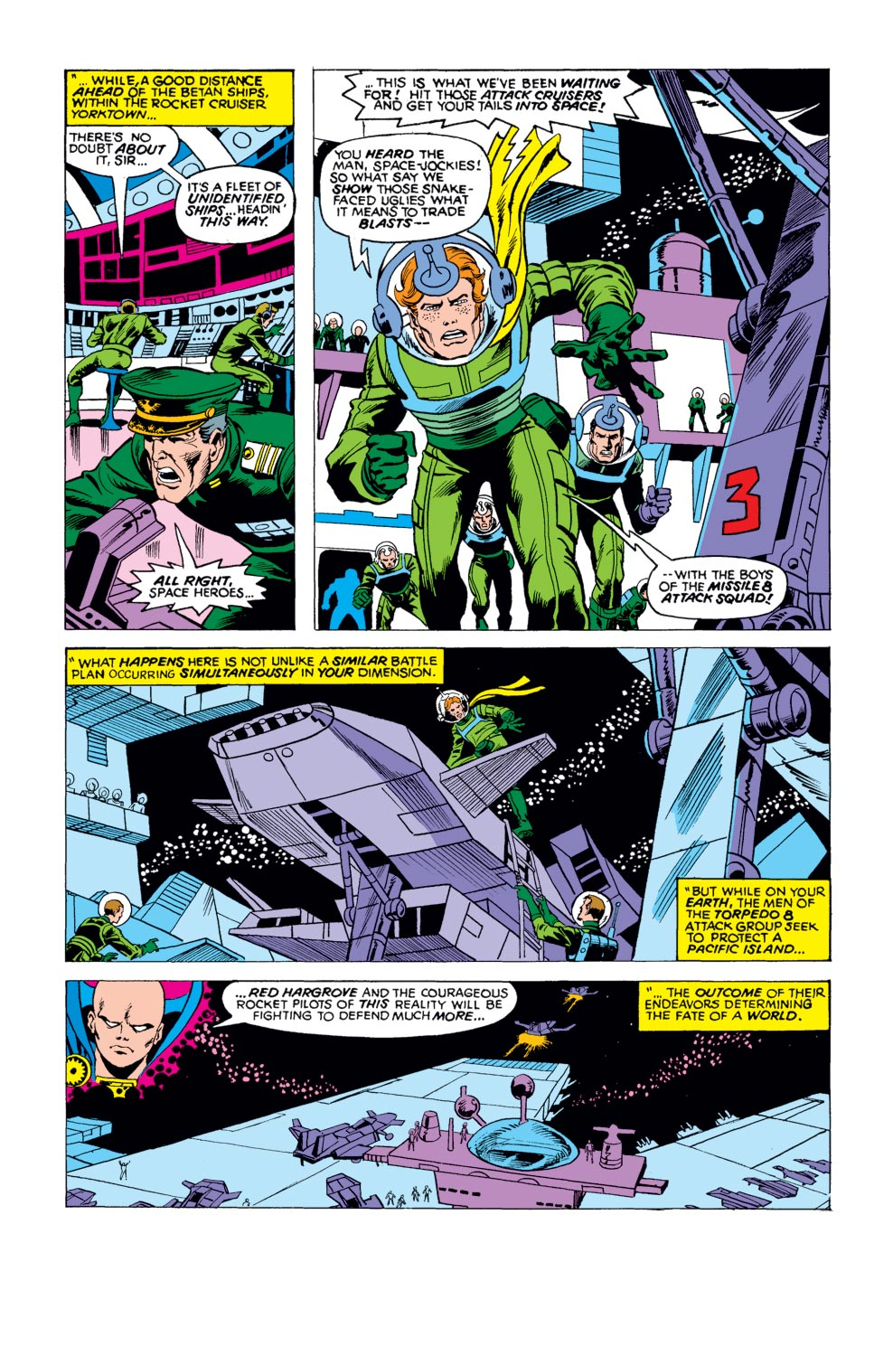 What If? (1977) issue 14 - Sgt. Fury had Fought WWII in Outer Space - Page 22