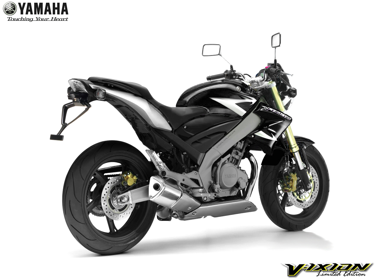 Modif Yamaha Vixion Putih 2012