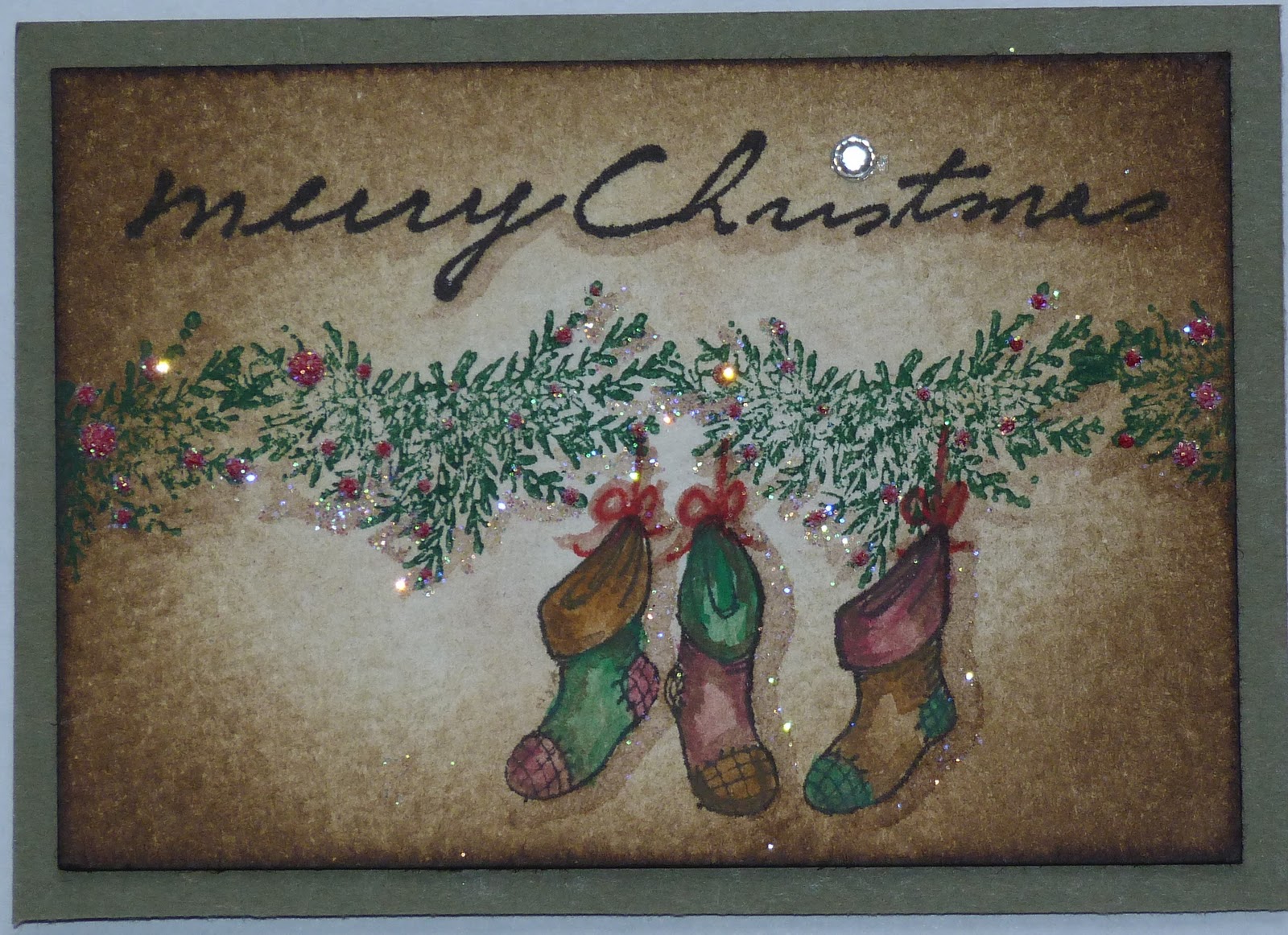Mandy's Place: ATC Christmas Greetings.......