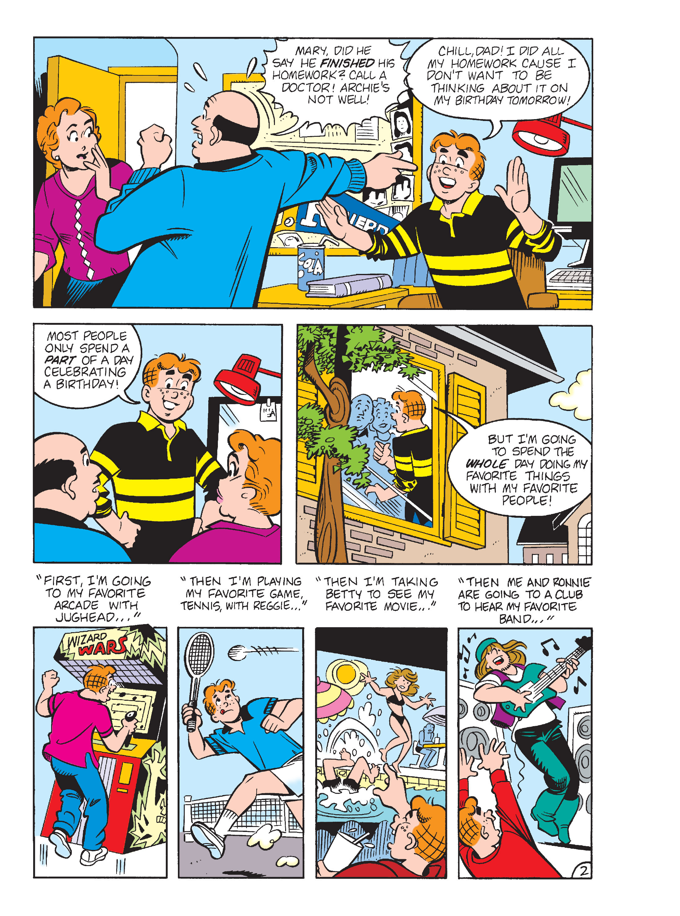 Read online Archie's Funhouse Double Digest comic -  Issue #19 - 95