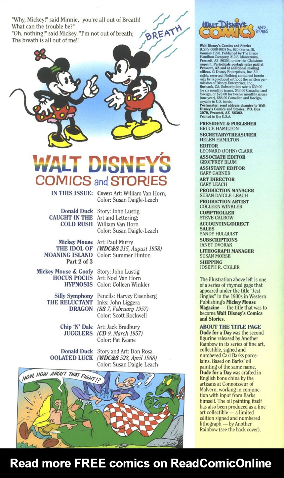 Walt Disney's Comics and Stories issue 620 - Page 4