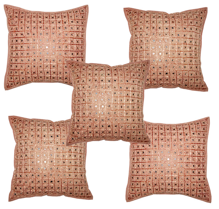 Dashing Square Floor Handmade Cushion Pillow Covers