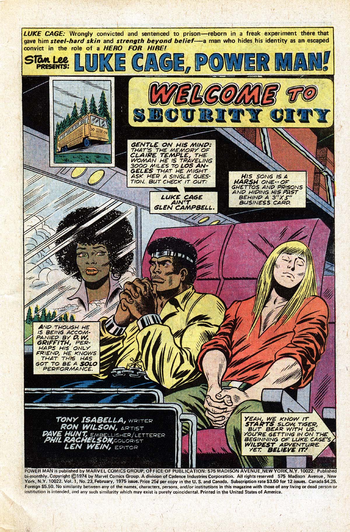 Read online Power Man comic -  Issue #23 - 2