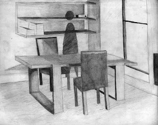 Dibujo 3: Dibujo de comedor