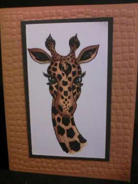 Copics Giraffe Embossed