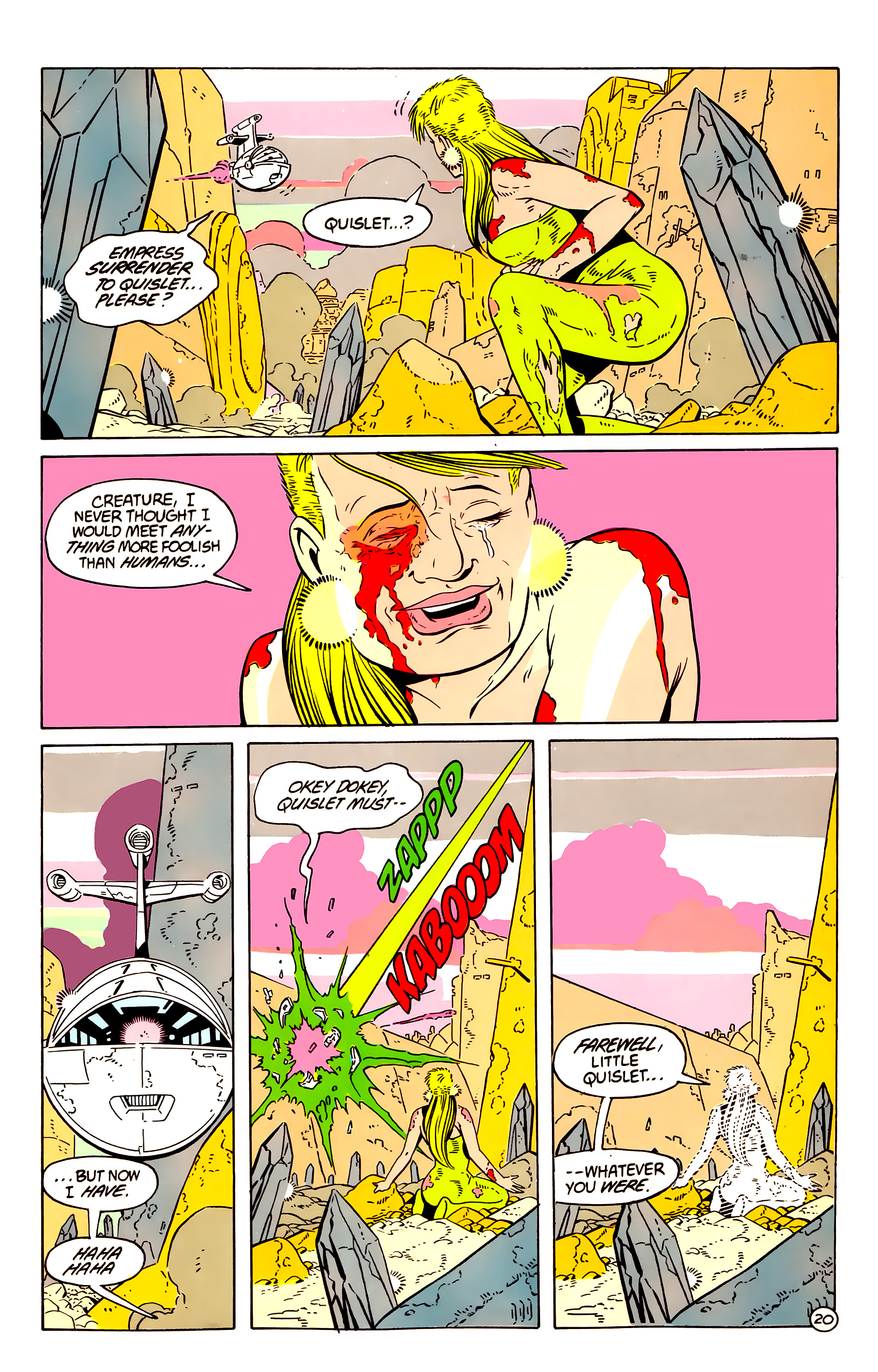 Read online Legion of Super-Heroes (1984) comic -  Issue #58 - 21