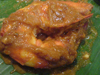Muthu's Curry, masala prawns