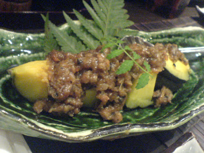 Kazu Sumiyaki, miso chicken pumpkin