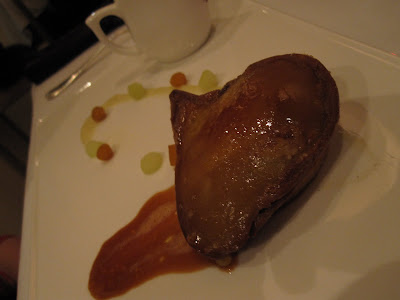 Saint Pierre, foie gras