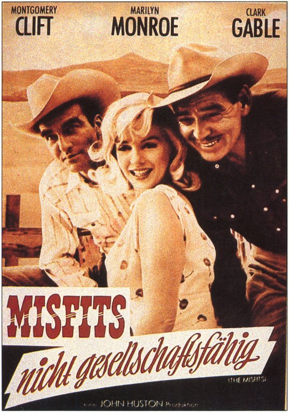 Poster film The Misfits ©mooningutter