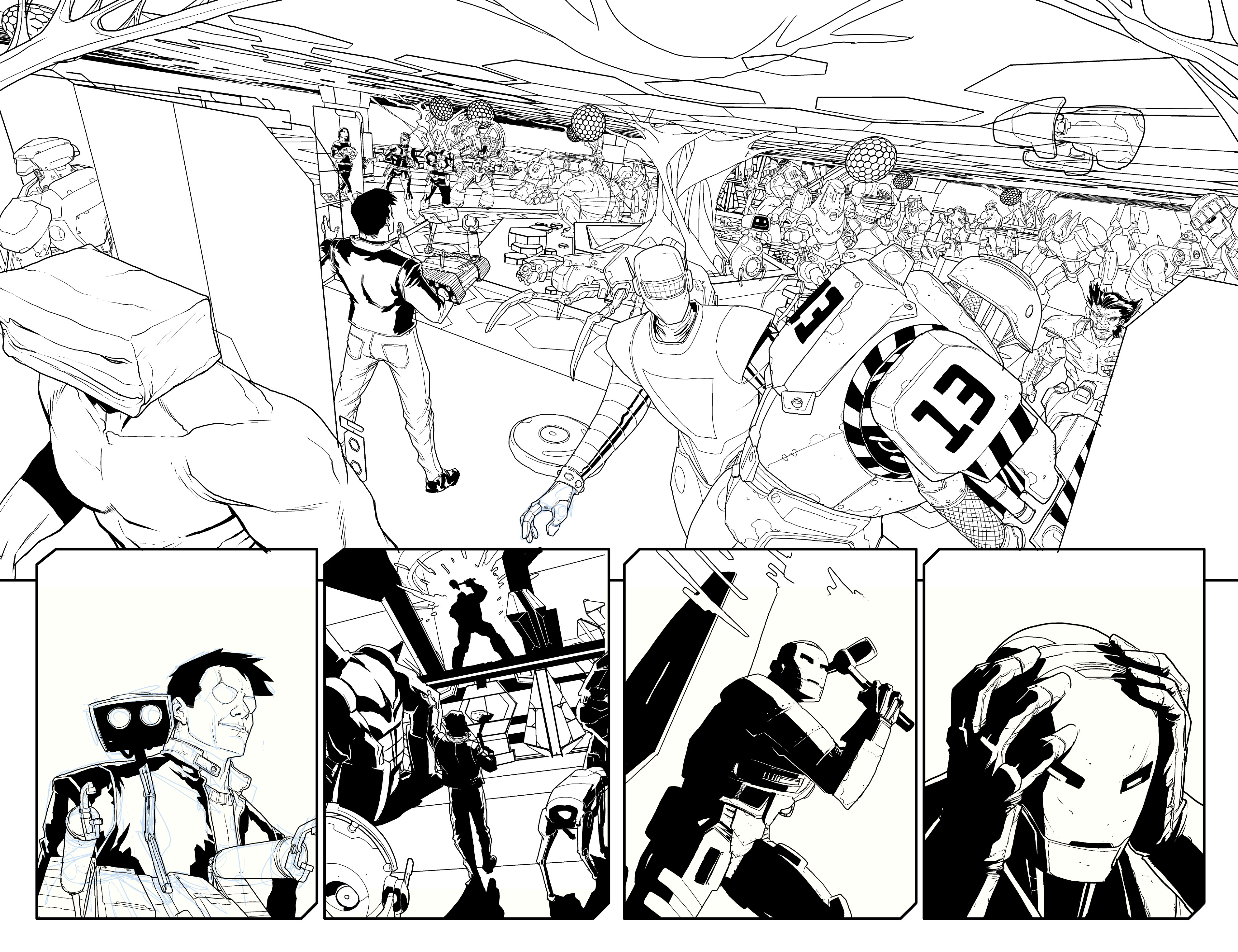 Read online Iron Man 2020 (2020) comic -  Issue # _Director's Cut - 113