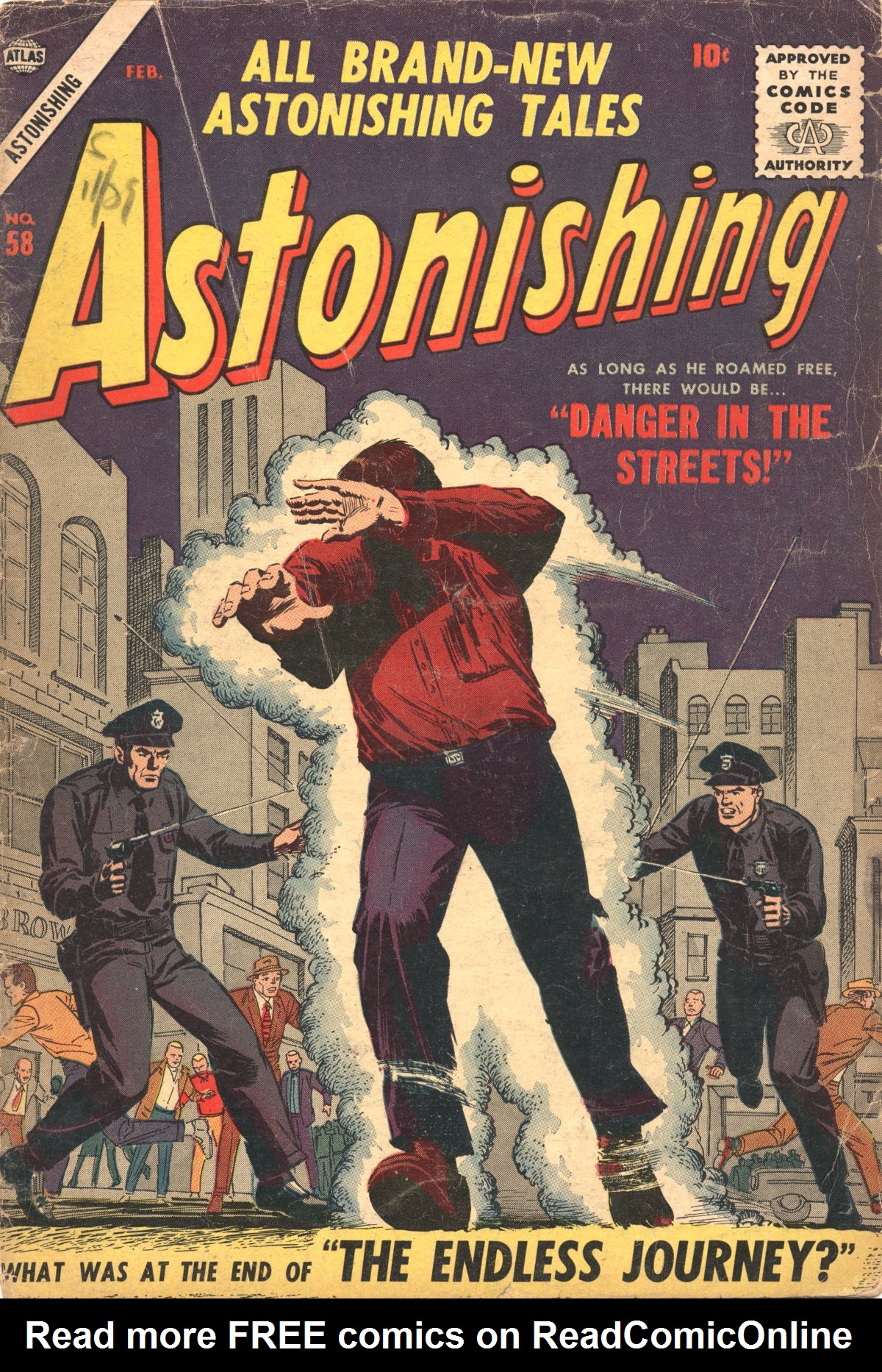 Read online Astonishing comic -  Issue #58 - 1