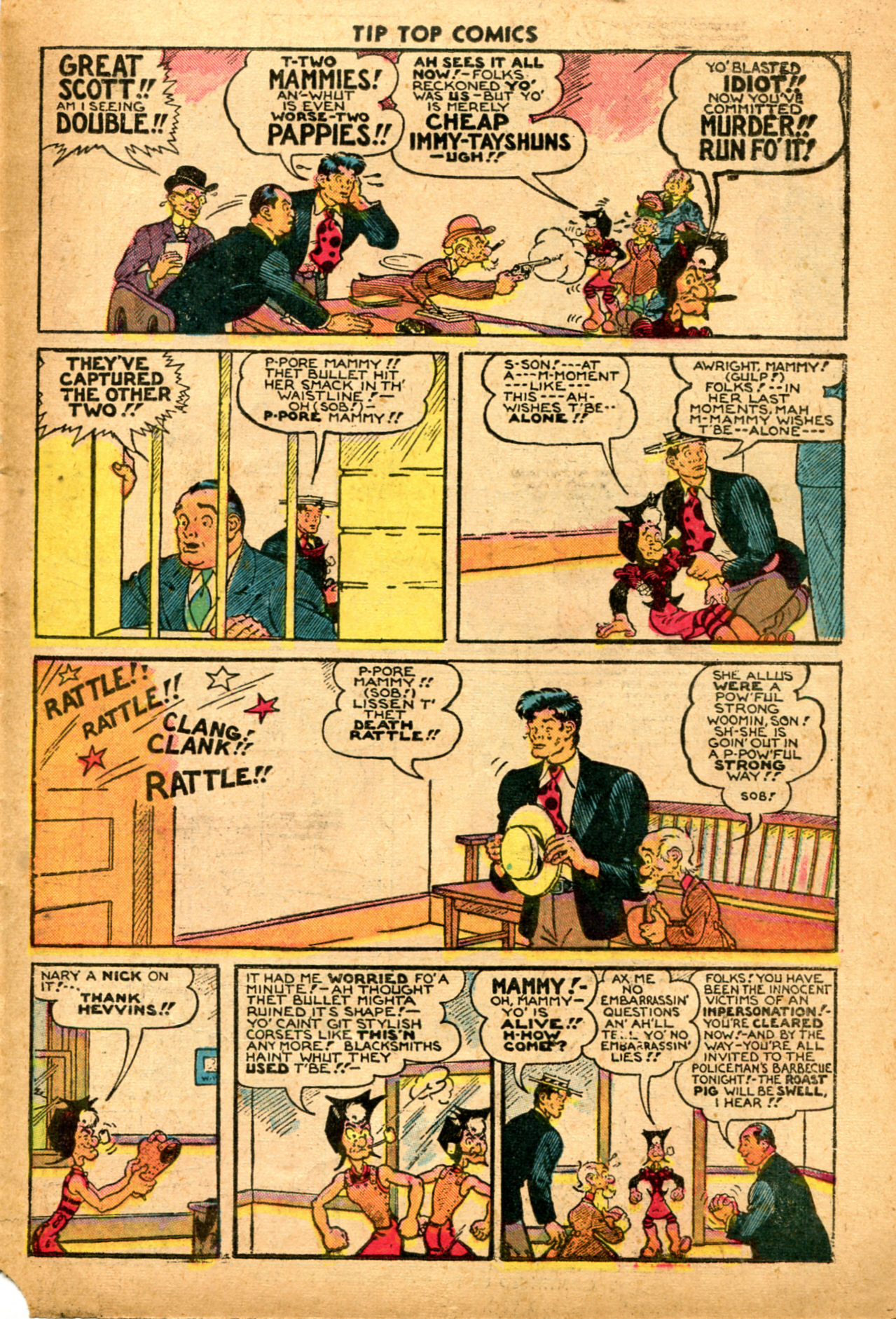 Read online Tip Top Comics comic -  Issue #109 - 23