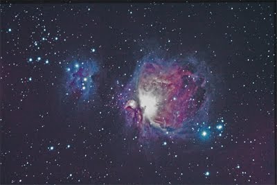 The Great Orion nebula - M42. 08-01-2011