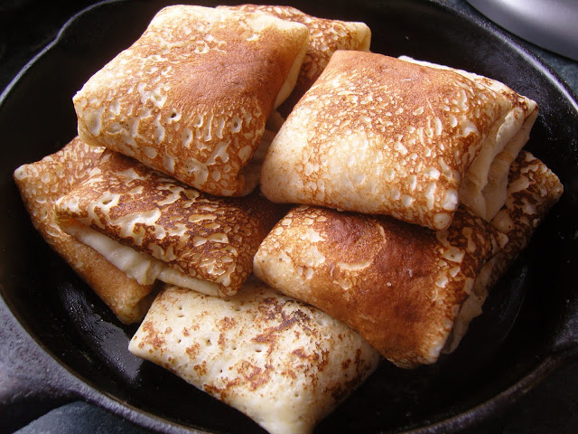 Mennonite Girls Can Cook Cottage Cheese Blintze