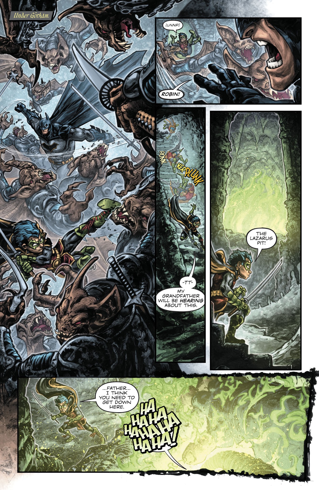 Read online Batman/Teenage Mutant Ninja Turtles II comic -  Issue #1 - 18