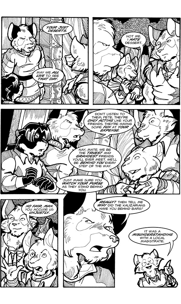 Read online Tall Tails: Thieves' Quest comic -  Issue #20 - 23