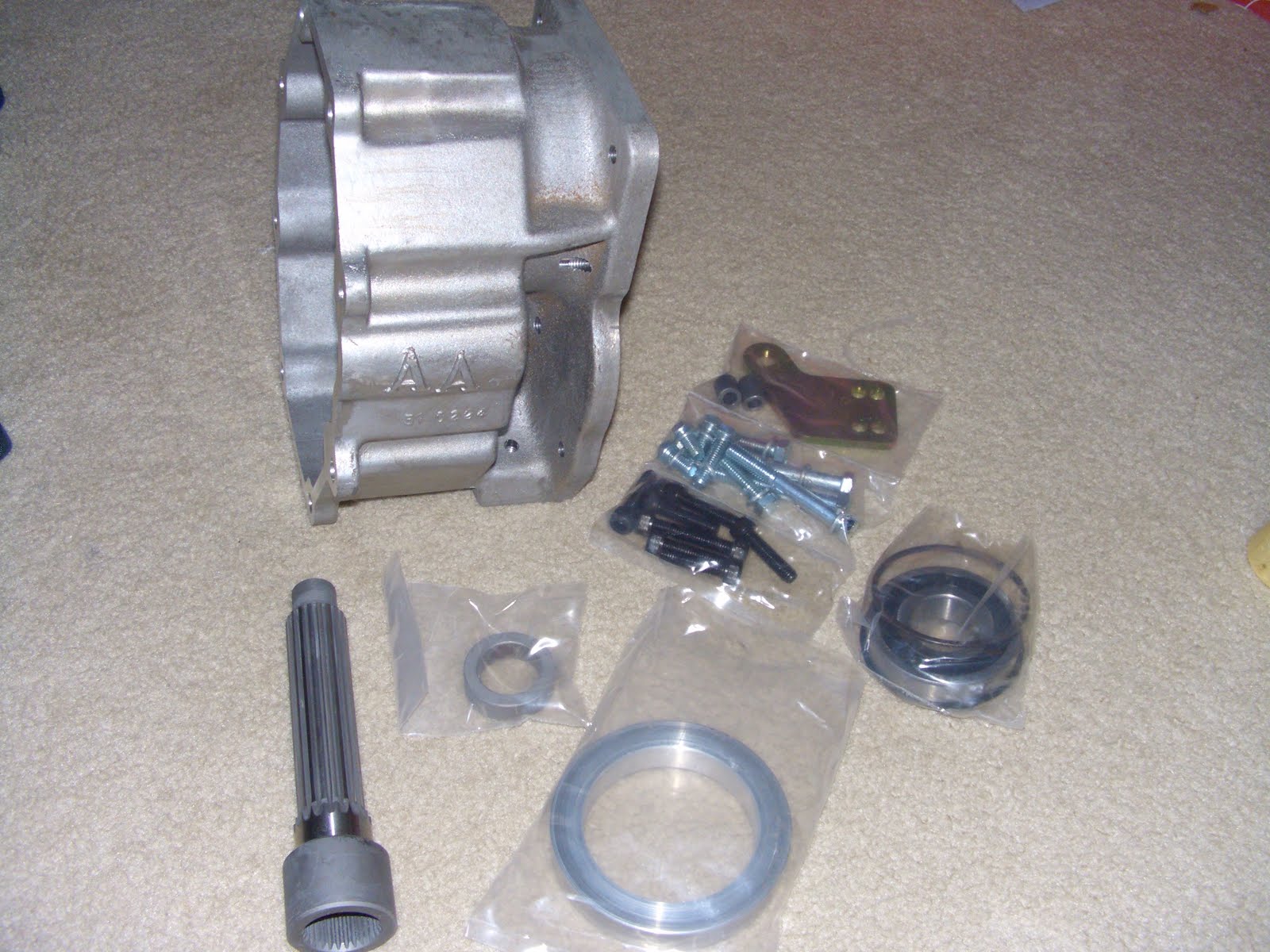 FJ60 Landcruiser Cummins 4BT Diesel Swap Pictures of the Adapter Kit