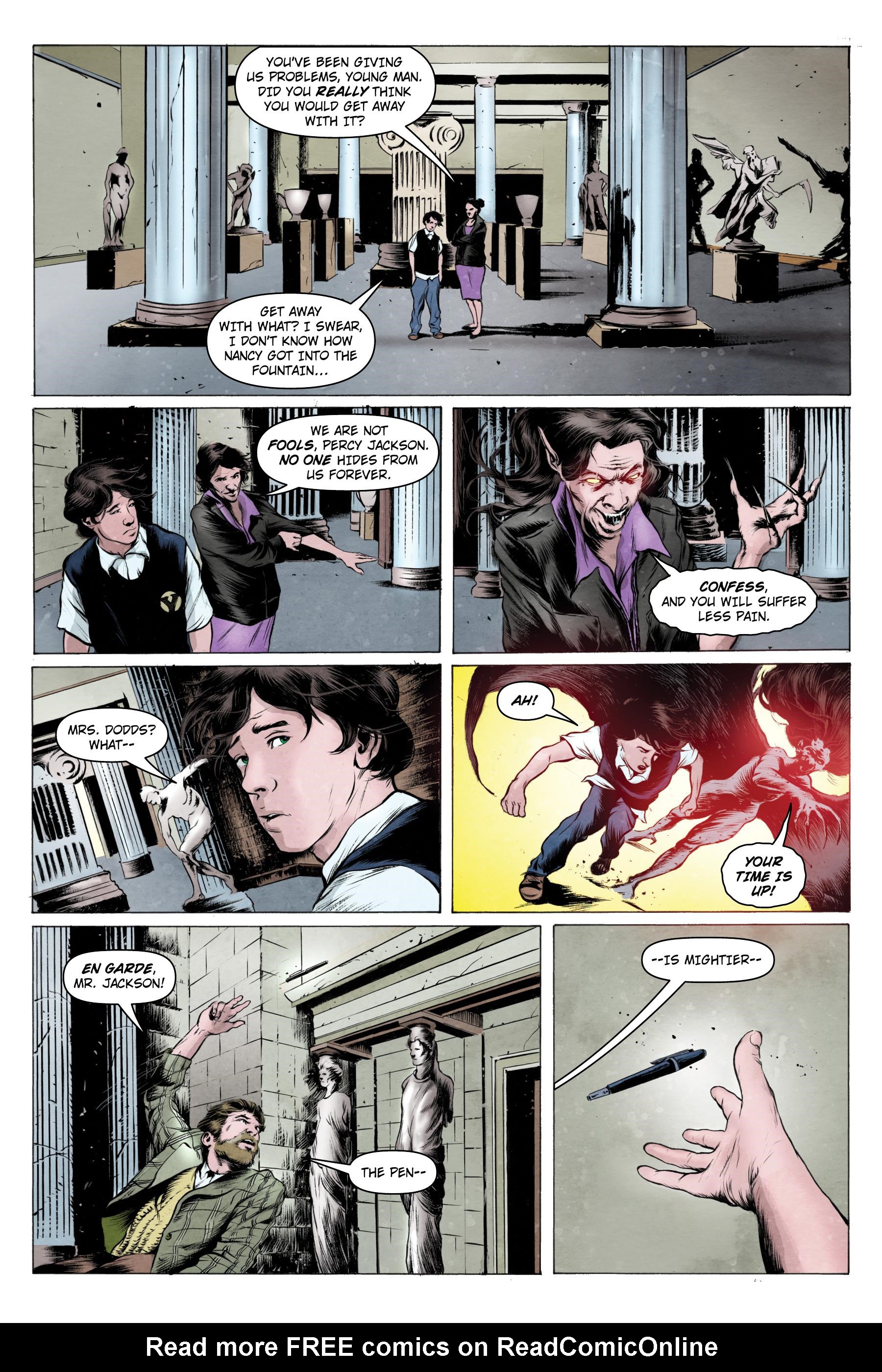 Read online Percy Jackson and the Olympians comic -  Issue # TBP 1 - 8