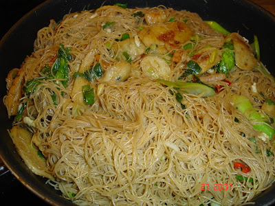 Gebratene Reisnudeln - Bihun Goreng | Cooking Gallery