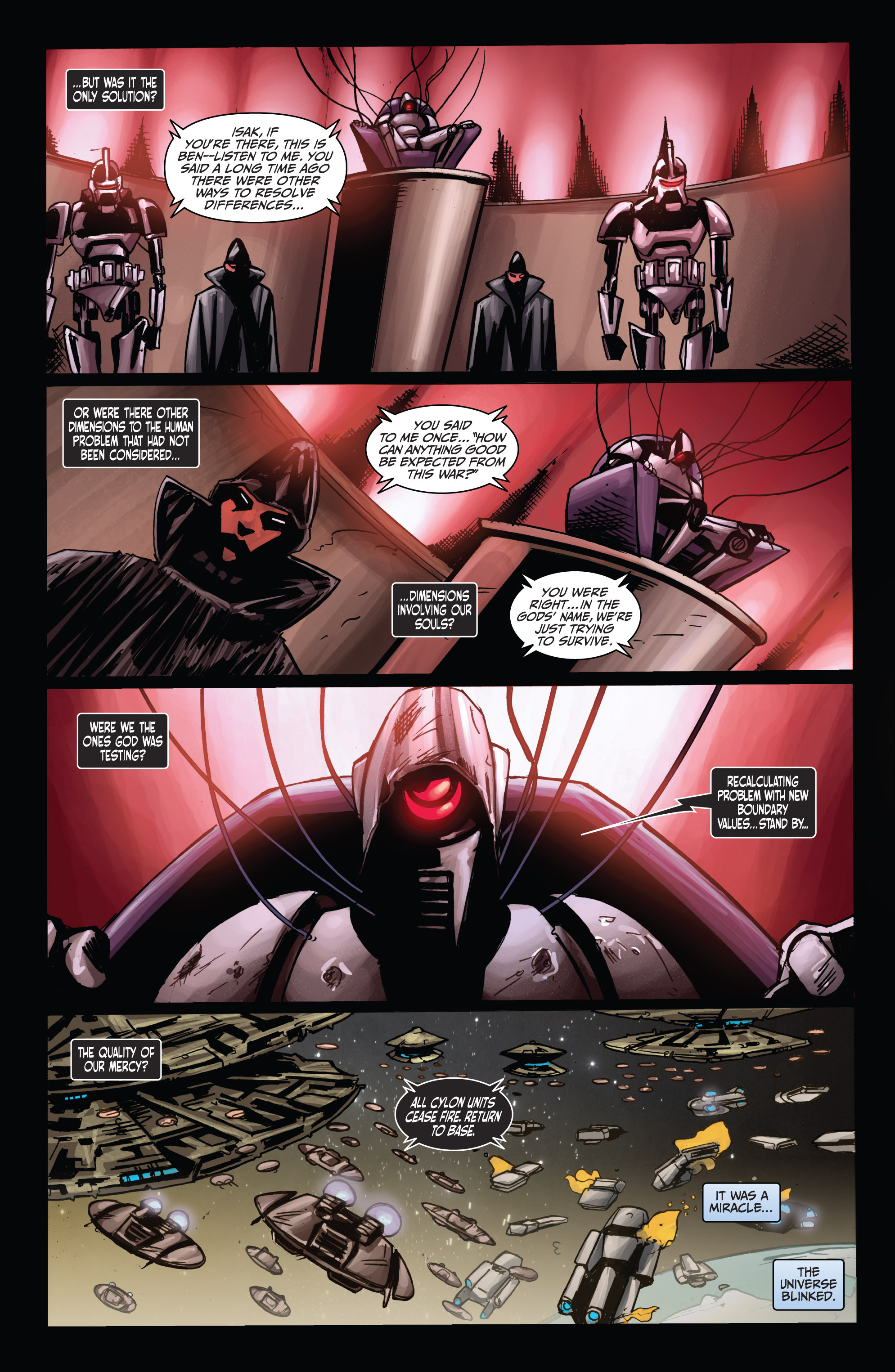 Read online Battlestar Galactica: Cylon War comic -  Issue #4 - 14
