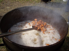 Pork Cracklings Almost Ready