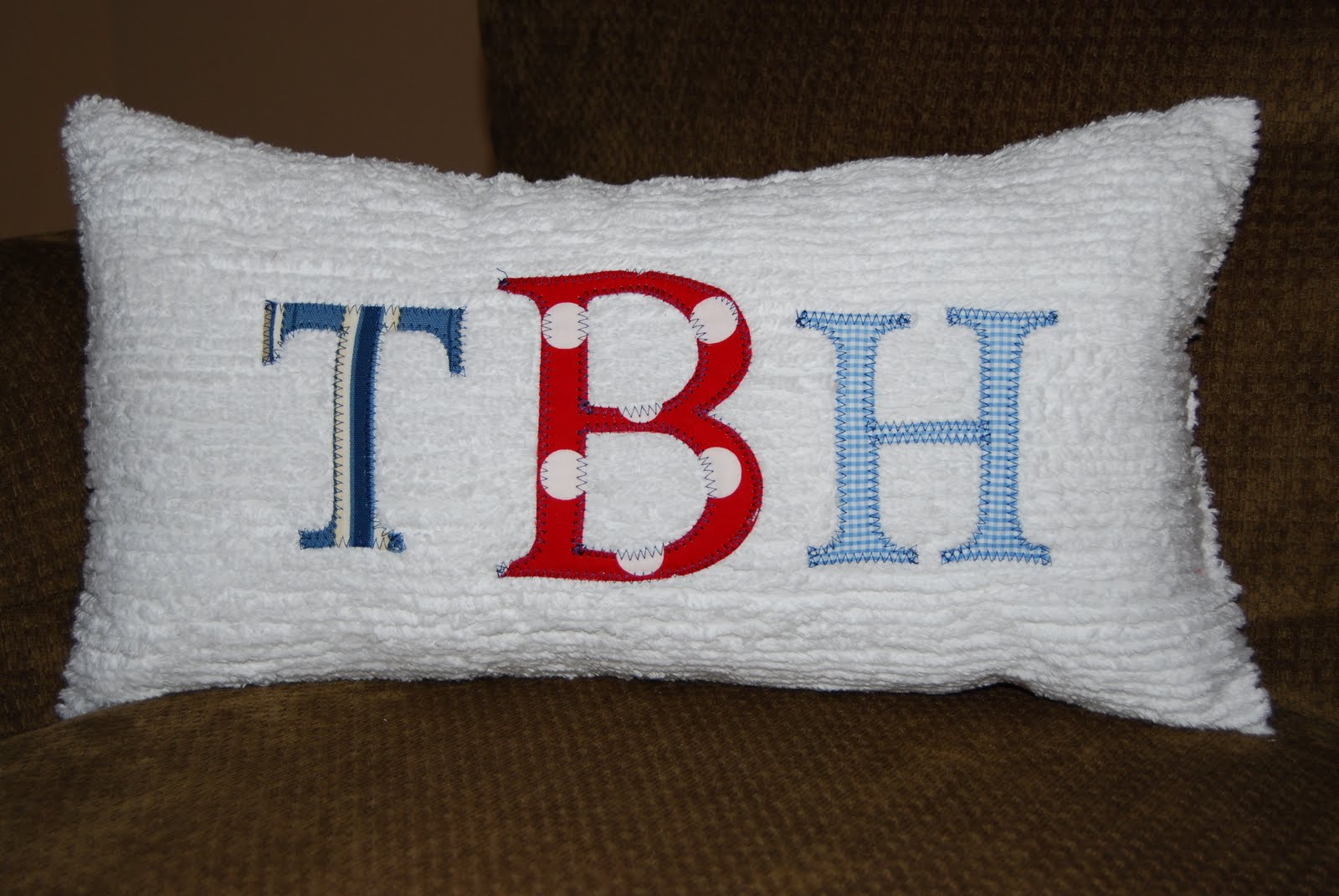 the chocolate zebra Name Pillows