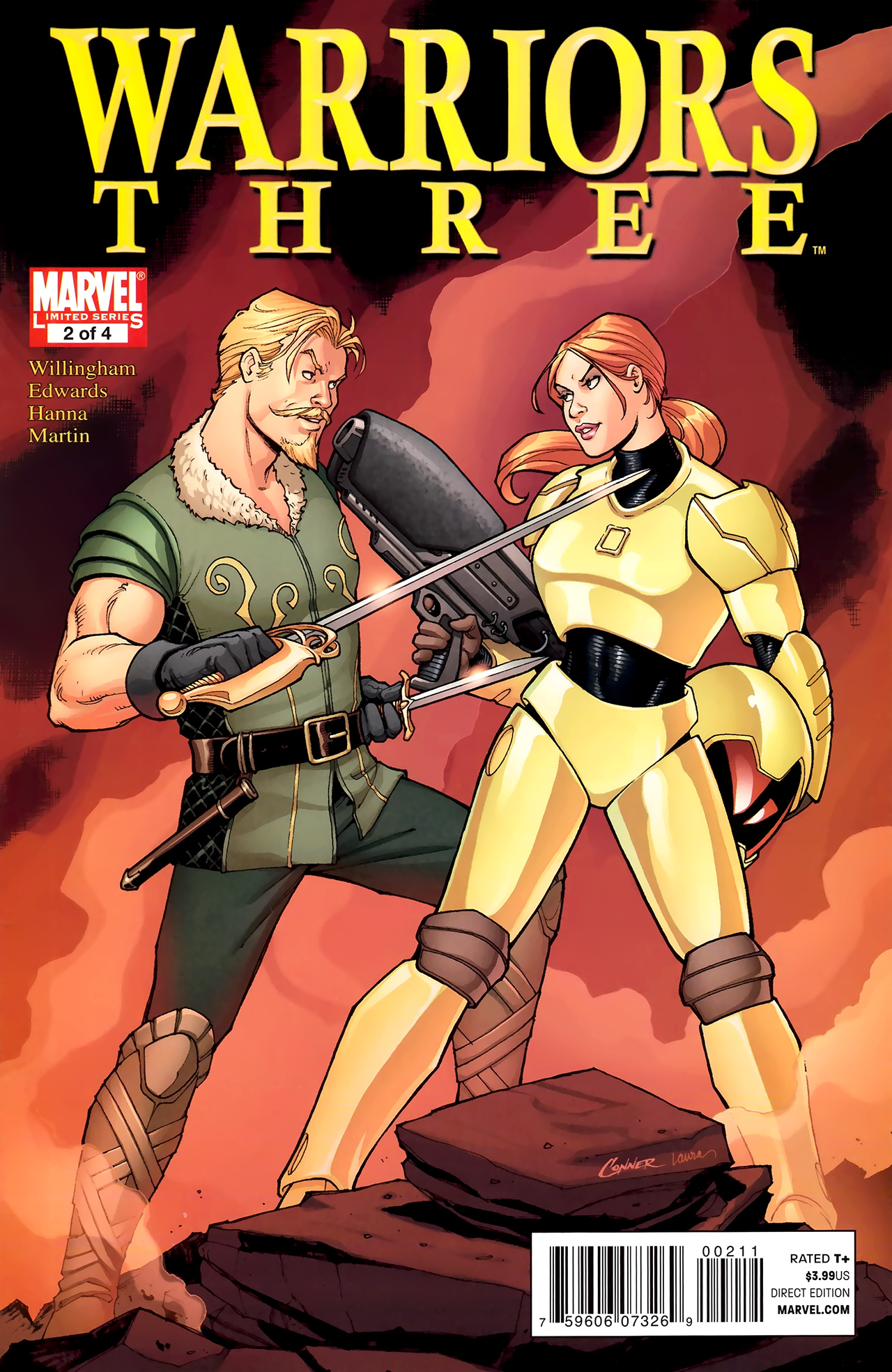 Read online Warriors Three comic -  Issue #2 - 1
