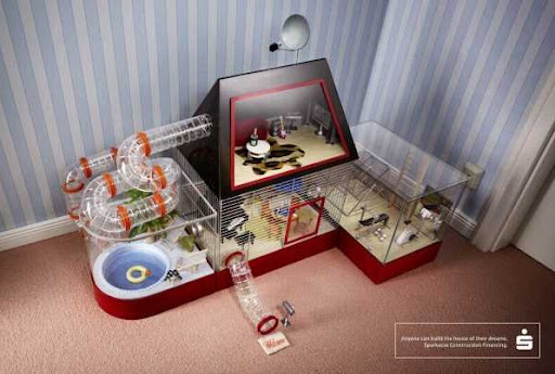Small house of a hamster House of a hamster by WOW Barbie