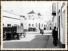 Calle Canónigo y plaza de Abastos, (circa 1970)