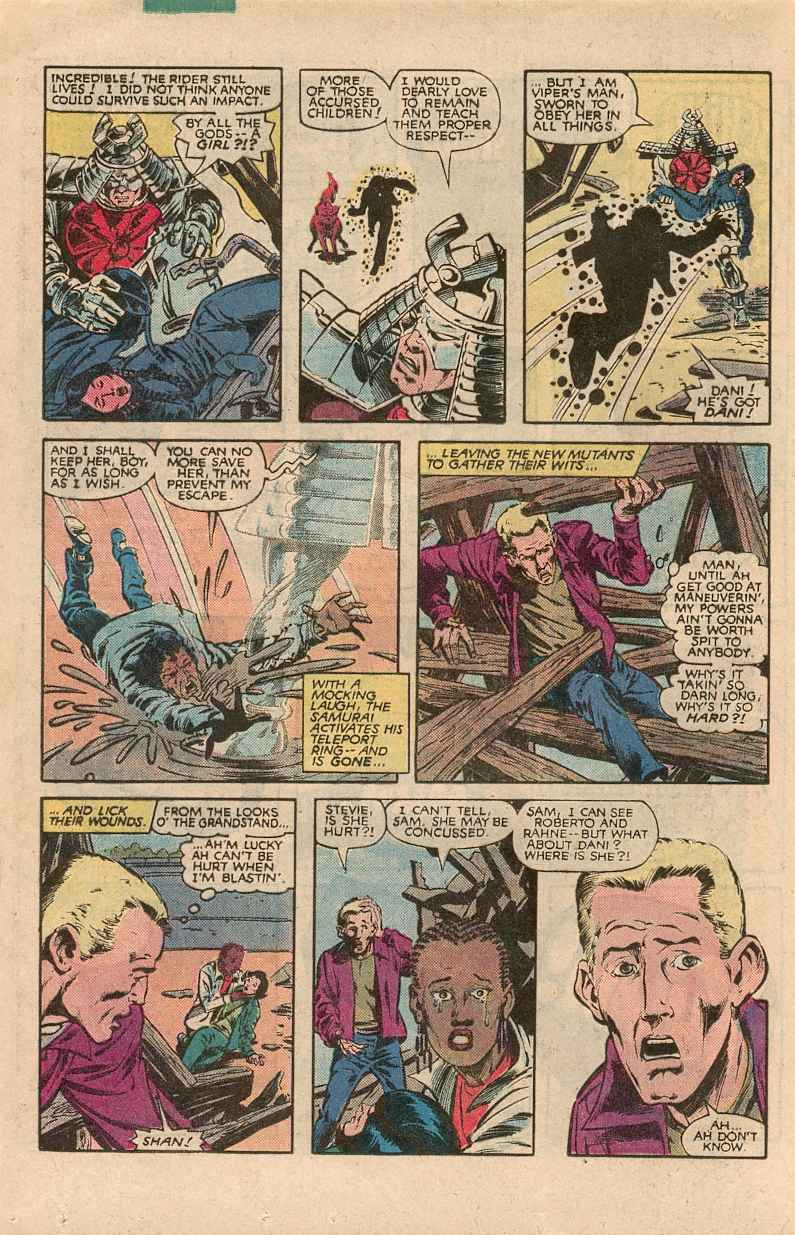 Read online The New Mutants comic -  Issue #5 - 13