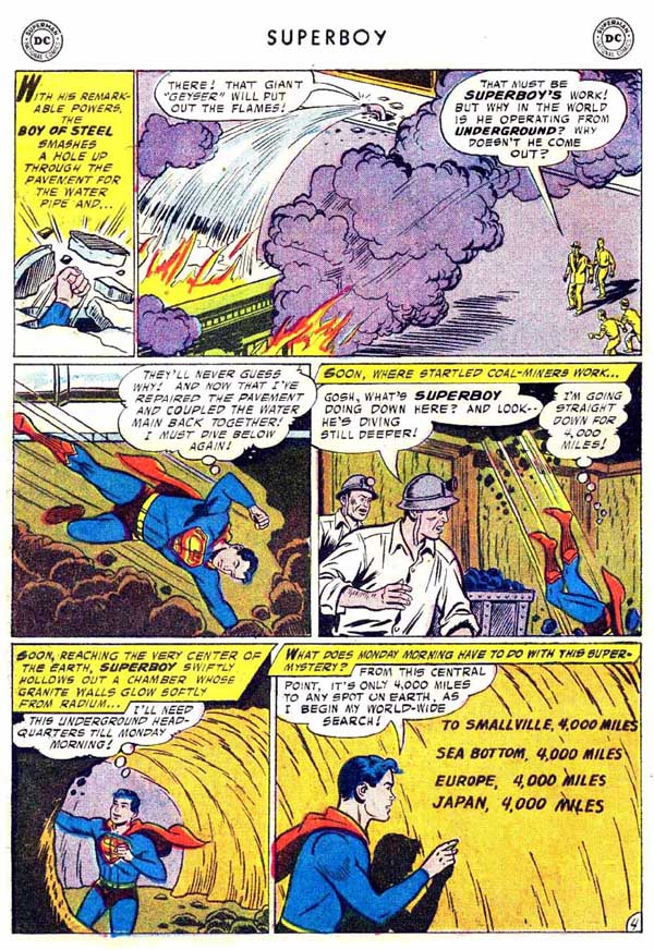 Read online Superboy (1949) comic -  Issue #59 - 5